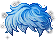 Dark Galaxy Hair, blue