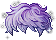 Dark Galaxy Hair, purple