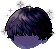 Dark Movie Nerd Hair, purple