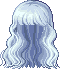 Belle Rose Hair, blue