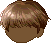 Subtle Haystack Hairdo, orange