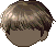 Subtle Haystack Hairdo, brown