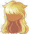Droopy Cat Ears Hair, blonde