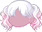 Cherry Blossom Hair, red