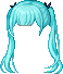 Yuri Hair, green