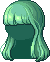 Miranda Hair, green