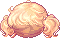 Cotton Candy Hair, orange
