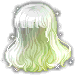 Celine Hair, green