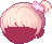 Pudding Hair, red