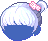 Pudding Hair, blue
