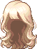 Layered Curl Hair, blonde