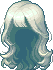 Layered Curl Hair, green