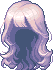 Layered Curl Hair, purple