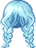Rapids Hair, blue