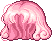 Marshmallow Hair, red