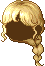 Flower Bud Hair, blonde