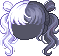 Split Hair, purple