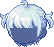 Sweet Refreshing Hair, blue