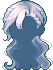 Uniform Goddess Hair, blue