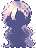 Uniform Goddess Hair, purple