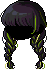 Secret Braided Hair, green