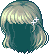 Straw Girl Hair, green