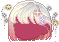 Star Galaxy Hair, red