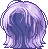 Hushy Perm Hair, purple