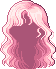 Online World Goddess Hair, red