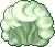 Floaty Sheep Cloud Hair, green