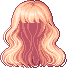 Wavy Perm Hair, orange
