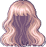 Wavy Perm Hair, brown