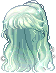 Pearly Hair, green