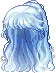 Pearly Hair, blue
