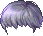 Ash Plain Bobbed Hair, purple