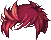 Filling Hair, red