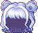 Cabbage Roll Hair, purple