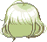 Snow Flower Hair, green