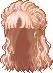 Soft Snowy Hair, orange