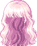 Bling Painted Hair, red
