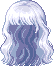 Bling Painted Hair, blue