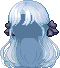 Ribbon Princess Hair, blue