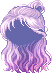 Blossom Hair, purple