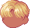 Parted Boyish Hair, orange