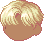 Parted Boyish Hair, blonde