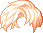 Tousled Surfer Hair, orange