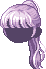 Tidy Ponytail, purple