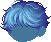 Chief Knight Irena Hair, blue