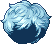 Chief Knight Hawkeye Hair, blue