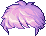 Evan's Hero Hairdo, purple